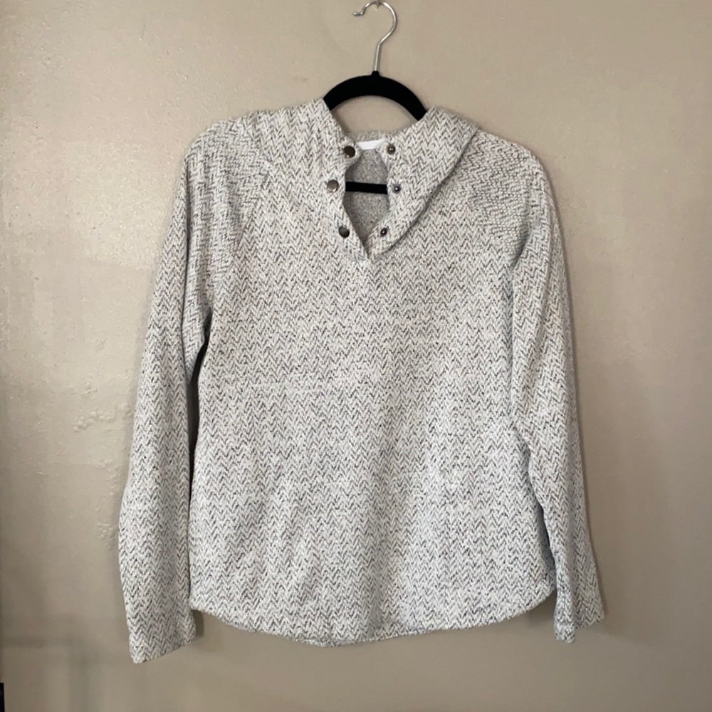 Kyodan small herringbone casual hoodie